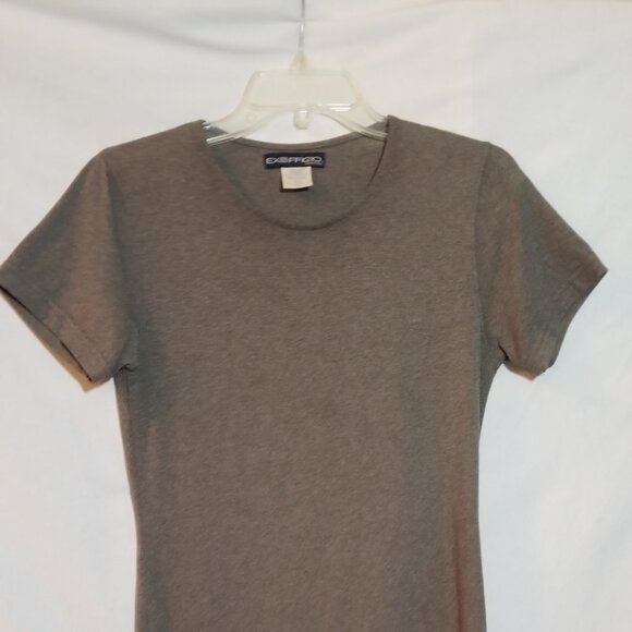 EXOFFICIO - TRAVEL, WOMENS SHORT SLEEP DRESS, SHORT SLEEVES, SIZE 2/4, GREY. - Picture 1 of 1